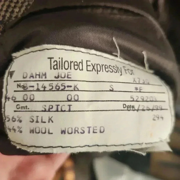 Hart Schaffner & Marx Vintage Wool Suit Jacket - Picture 5 of 5